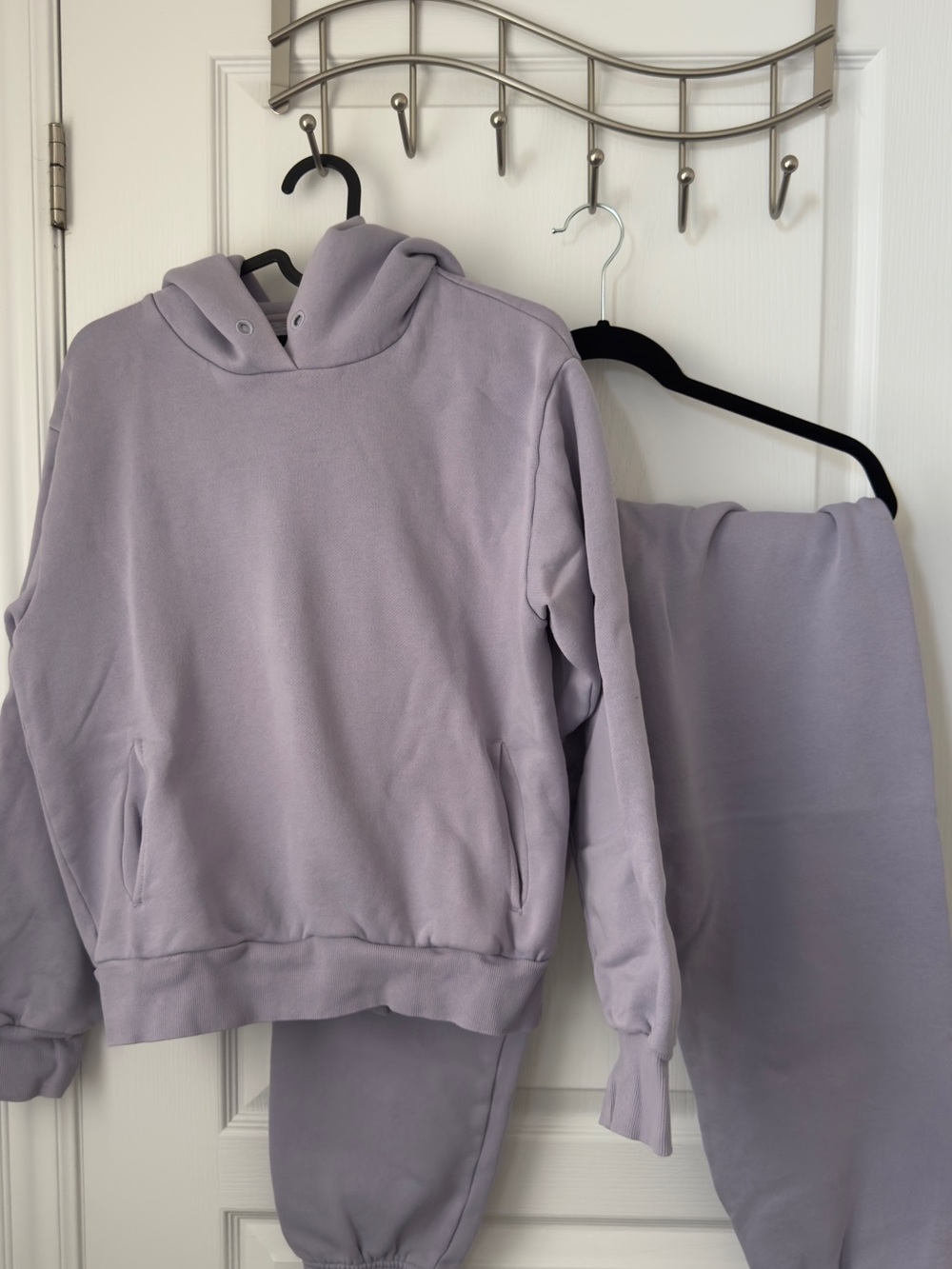 Aritzia Lavender Purple Hoodie Sweatshirt and Joggers Set